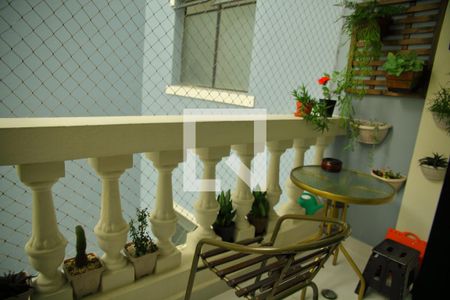 Varanda da Sala  de apartamento à venda com 2 quartos, 63m² em Baeta Neves, São Bernardo do Campo