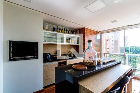 Varanda gourmet - Churrasqueira de apartamento à venda com 3 quartos, 187m² em Vila Leopoldina, São Paulo