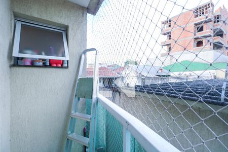 Varanda da Suíte de apartamento à venda com 2 quartos, 130m² em Campestre, São Caetano do Sul