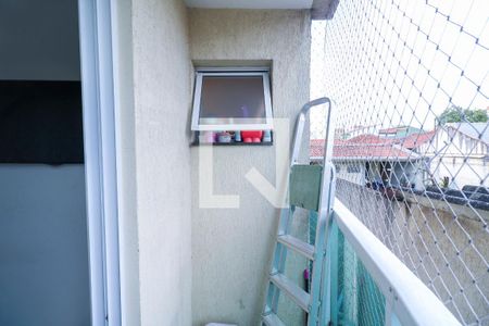 Varanda da Suíte de apartamento à venda com 2 quartos, 130m² em Campestre, São Caetano do Sul