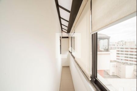Varanda de kitnet/studio à venda com 1 quarto, 45m² em Mirandópolis, São Paulo
