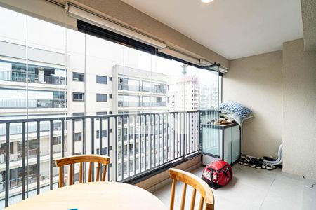 Varanda de apartamento à venda com 1 quarto, 43m² em Consolação, São Paulo