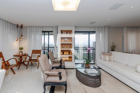 Sala de apartamento à venda com 3 quartos, 150m² em Santo Amaro, São Paulo