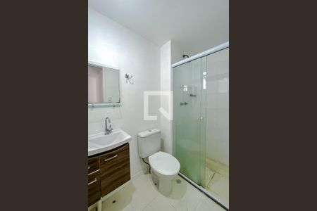 Banheiro da Suíte de apartamento para alugar com 1 quarto, 33m² em Brás, São Paulo