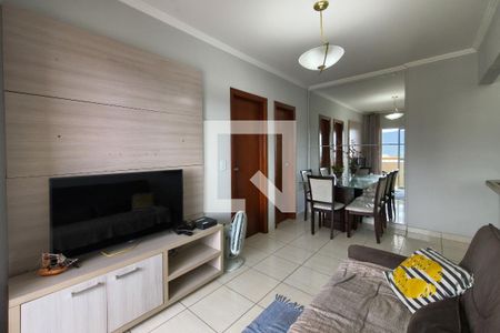 Sala de apartamento para alugar com 1 quarto, 50m² em Vila Caiçara, Praia Grande