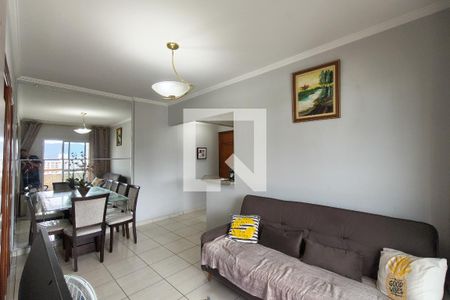 Sala de apartamento para alugar com 1 quarto, 50m² em Vila Caiçara, Praia Grande