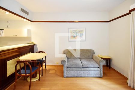 Sala de kitnet/studio à venda com 1 quarto, 37m² em Jardim Paulista, São Paulo