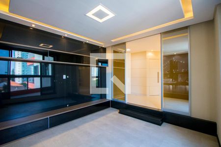 Sala de TV de apartamento para alugar com 3 quartos, 180m² em Vila Valparaíso, Santo André