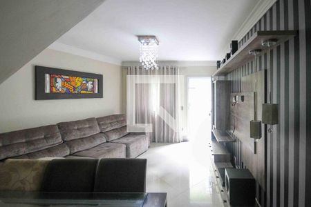 Sala de casa de condomínio à venda com 2 quartos, 84m² em Vila Bancaria, São Paulo