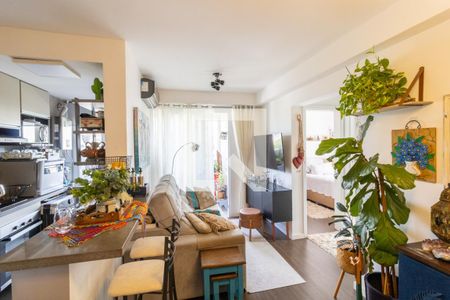 Sala de apartamento à venda com 2 quartos, 51m² em Glória, Porto Alegre