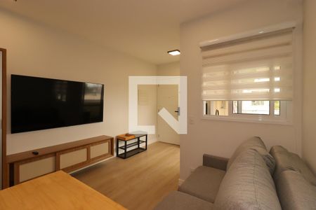 Sala de apartamento para alugar com 2 quartos, 43m² em Campestre, Santo André