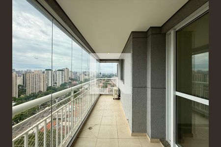 Sacada  de apartamento à venda com 2 quartos, 64m² em Brooklin, São Paulo