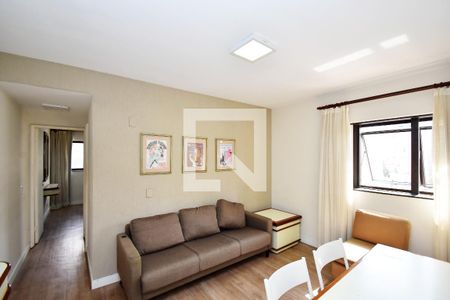 Sala de apartamento para alugar com 1 quarto, 36m² em Jardim Paulista, São Paulo