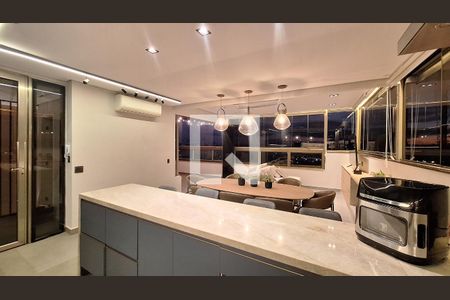 Sala/Cozinha de apartamento à venda com 3 quartos, 140m² em Vila Leopoldina, São Paulo