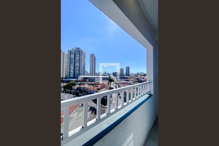 Varanda de kitnet/studio para alugar com 1 quarto, 17m² em Mooca, São Paulo