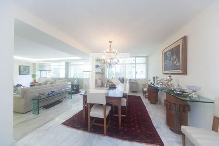 Sala de Jantar de apartamento à venda com 4 quartos, 280m² em Sion, Belo Horizonte