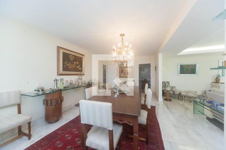 Sala de Jantar de apartamento à venda com 4 quartos, 280m² em Sion, Belo Horizonte