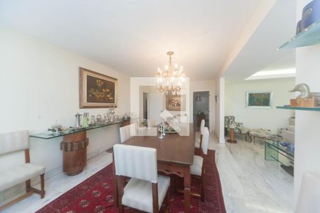 Sala de Jantar de apartamento à venda com 4 quartos, 280m² em Sion, Belo Horizonte