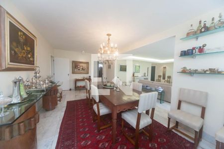 Sala de Jantar de apartamento à venda com 4 quartos, 280m² em Sion, Belo Horizonte
