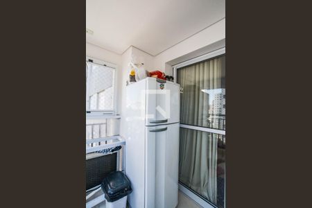 Varanda da Sala de apartamento à venda com 2 quartos, 63m² em Centro, Santo André