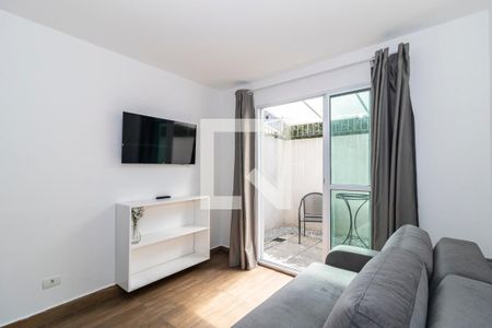 Sala de apartamento para alugar com 2 quartos, 70m² em Indianópolis, São Paulo