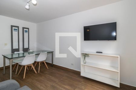 Sala de apartamento para alugar com 2 quartos, 70m² em Indianópolis, São Paulo