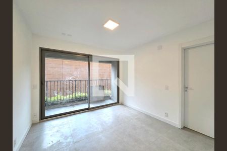 Sala/Cozinha de apartamento para alugar com 1 quarto, 43m² em Indianópolis, São Paulo