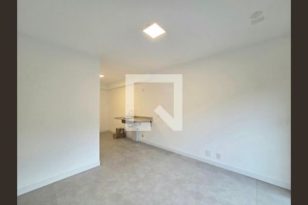 Sala/Cozinha de apartamento para alugar com 1 quarto, 43m² em Indianópolis, São Paulo