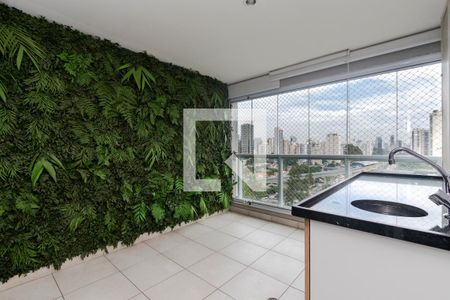 Varanda de apartamento para alugar com 2 quartos, 74m² em Campo Belo, São Paulo