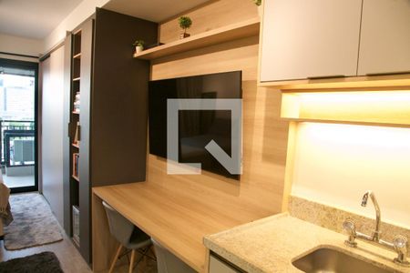 Studio de kitnet/studio à venda com 1 quarto, 33m² em Vila Cordeiro, São Paulo