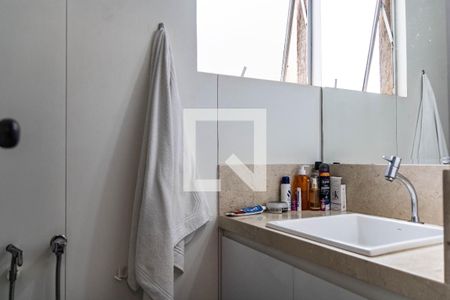 Banheiro da Suíte de apartamento à venda com 3 quartos, 200m² em Buritis, Belo Horizonte