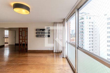 Sala de apartamento à venda com 3 quartos, 167m² em Higienópolis, São Paulo