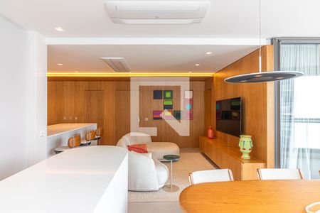 Sala de apartamento para alugar com 2 quartos, 109m² em Vila Nova Conceição, São Paulo