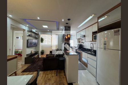 Sala/Cozinha de apartamento à venda com 2 quartos, 45m² em Conceicao, Osasco
