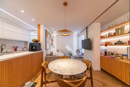 Sala de apartamento à venda com 2 quartos, 67m² em Jardim Bela Vista, Santo André