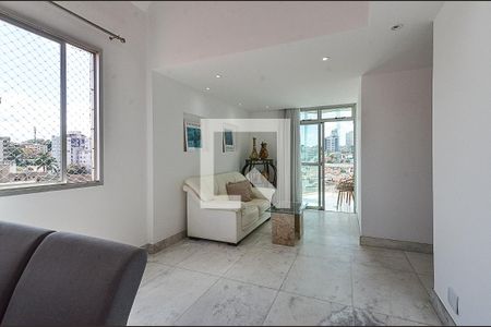 Sala Ambientes de apartamento à venda com 4 quartos, 267m² em Caiçara-adelaide, Belo Horizonte