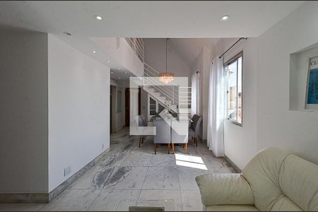 Sala Ambientes de apartamento à venda com 4 quartos, 267m² em Caiçara-adelaide, Belo Horizonte