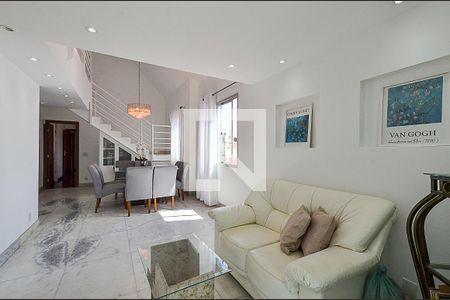 Sala Ambientes de apartamento à venda com 4 quartos, 267m² em Caiçara-adelaide, Belo Horizonte