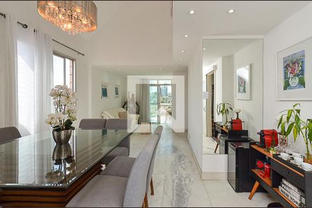 Sala Ambientes de apartamento à venda com 4 quartos, 267m² em Caiçara-adelaide, Belo Horizonte