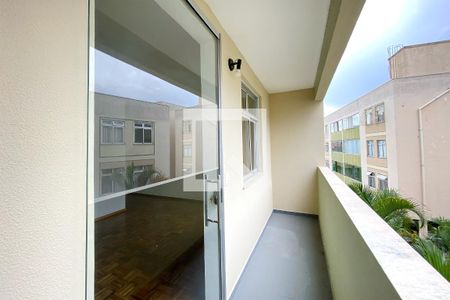 Varanda da Sala de apartamento para alugar com 3 quartos, 75m² em Estoril, Belo Horizonte