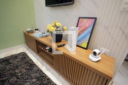 Sala de apartamento à venda com 2 quartos, 48m² em Centreville, Santo André