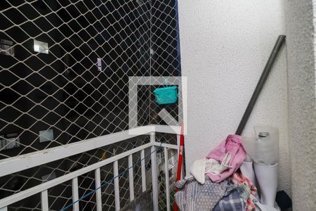 Varanda da Sala de apartamento para alugar com 2 quartos, 51m² em Vila Nova Curuca, São Paulo