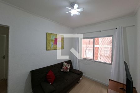 Sala de apartamento para alugar com 2 quartos, 83m² em Guilhermina, Praia Grande