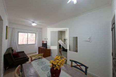 Sala de apartamento para alugar com 2 quartos, 83m² em Guilhermina, Praia Grande