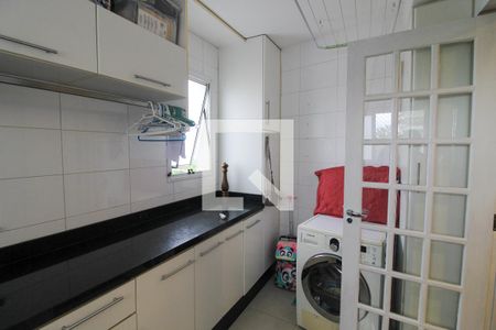 Área de Serviço de apartamento à venda com 4 quartos, 134m² em Rio Pequeno, São Paulo