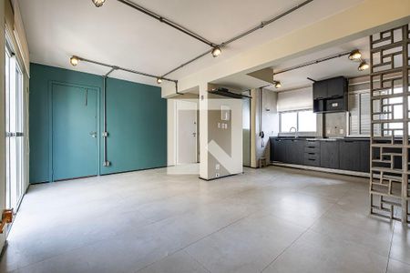 Sala/Cozinha de apartamento à venda com 2 quartos, 83m² em Pinheiros, São Paulo