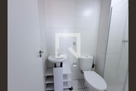 Banheiro de apartamento para alugar com 1 quarto, 29m² em Belenzinho, São Paulo