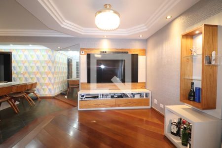 Sala de estar de apartamento para alugar com 3 quartos, 180m² em Vila Bastos, Santo André