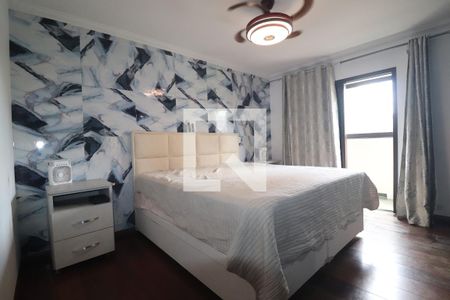 Quarto 1 suíte de apartamento para alugar com 3 quartos, 180m² em Vila Bastos, Santo André