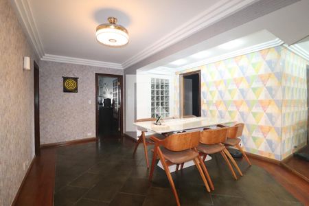 Sala de jantar de apartamento para alugar com 3 quartos, 180m² em Vila Bastos, Santo André